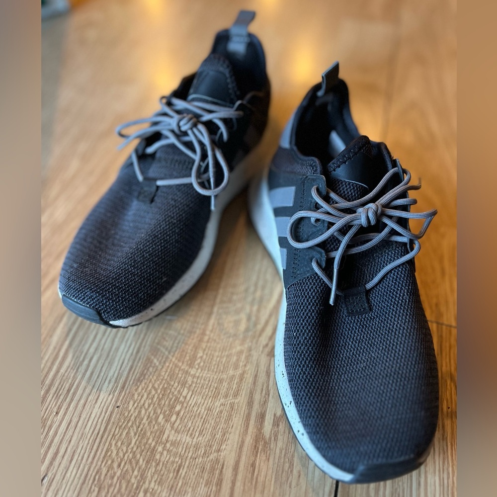 Adidas Black and Gray Unisex Sneakers